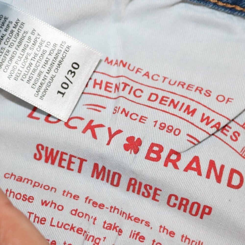 Lucky Brand Denim Cropped Jeans - Picture 6 of 6